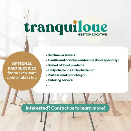 Tranquiloue - Neuf Et Climatisé *